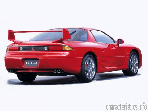 MITSUBISHI Покоління
 GTO (Z16) 3.0 i V6 24V 4WD Turbo (280 Hp) Технічні характеристики
