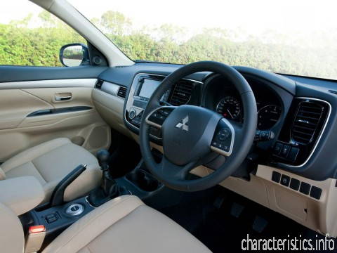 MITSUBISHI 世代
 Outlander III 2.2 DOHC (150 Hp) 4WD AT 技術仕様
