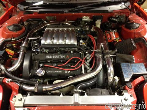 MITSUBISHI Покоління
 3000 GT (Z16A) 3.0 V6 24V (222 Hp) Технічні характеристики
